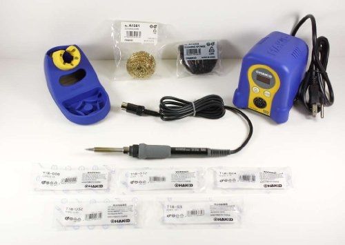 Hakko fx888d-23by digital soldering station with chisel tip pack for sale