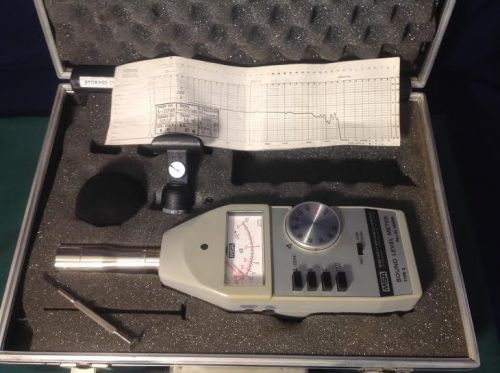 MSA Sound Level Meter Type 2 Noise Dosimeter Calibrator Mic Complete OSHA Case