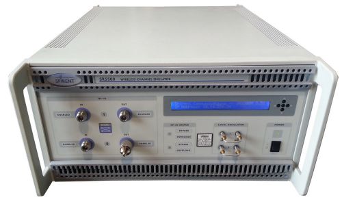 Spirent SR5500M MIMO AWGN DEE COMPLEX SYSTEM Wireless RF Channel Emulator