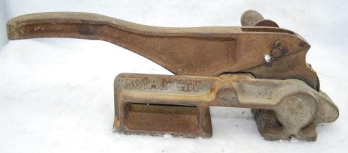 7.5&#034; vintage independent metal strap co. royal tensioner tool for sale