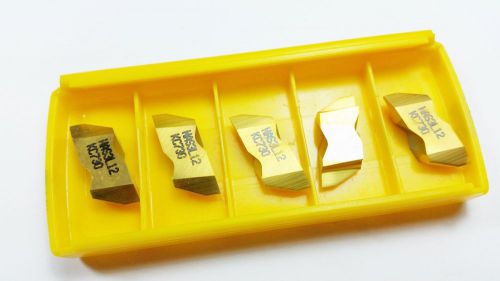 Kennametal NAS3L12 KC730 Top Notch Grooving Carbide Inserts (5 Inserts) (Q 773)