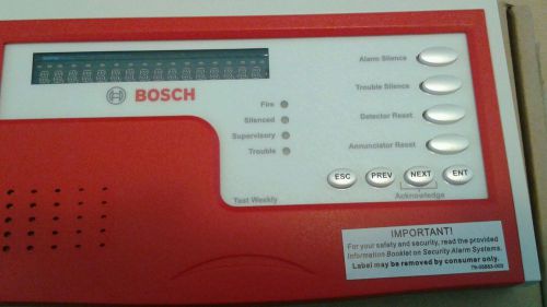 Bosch security systems d1256 rb series keypad keyboard fire alarm control for sale