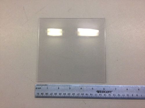 Clear pvc sheet .055&#034; thick x 6&#034; x 6&#034; for sale
