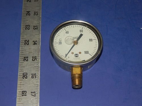 Us gauge usg liquid filled pressure gauge 0-100psi  (2.5) 2-1/2&#034;inch face for sale
