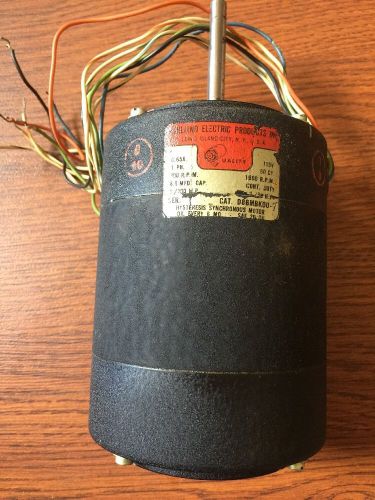 VINTAGE ASHLAND 3 SPEED HYSTERESIS SYNCHRONOUS MOTOR  115V, 900 RPM, 60 CY