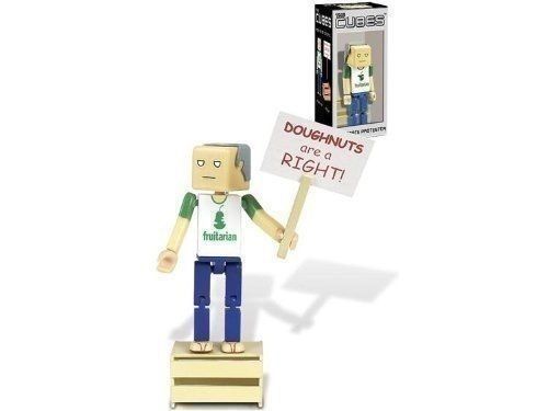The Cubes Non-Staff Action Figure - Guy the Corporate Protester