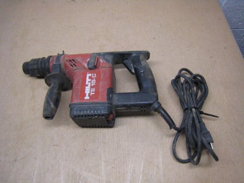 HILTI TE 15-C ROTARY HAMMER DRILL USED FREE SHIPPING