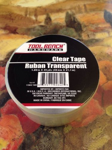 Clear Tape 1.89 In X 45 yds