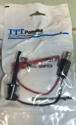 New! ITT Pomona 3788 BNC (F) to Mini grabber Test Clip
