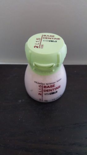 Vita VM7 Body Porcelain Base Dentin 3D Shade 2L1.5 Full 12 Gram Bottle