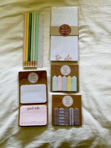 Target Dollar Spot Stationery Set