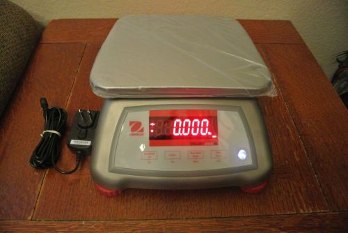 OHAUS VALOR 2000W V22XWE3T 3kg/6lbs PORTABLE WATERPROOF SCALE BALANCE CHECKWEIGH