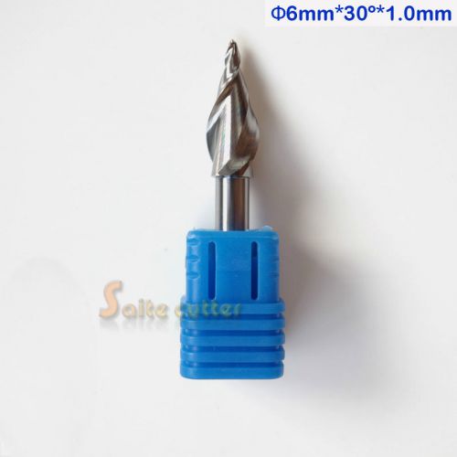 Mini Letter Cutting Cutter Double Flute Slope Flat Engraving CNC Router Bits
