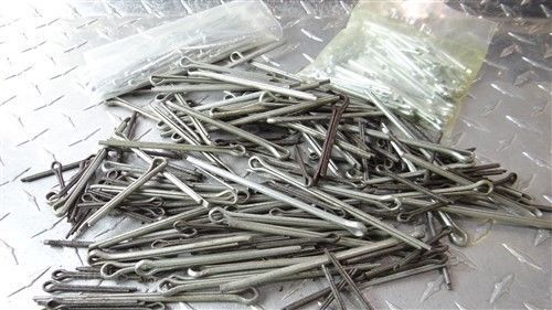 HUGE ASSORTED LOT OF COTTER PINS 1&#034; TO 4-1/2&#034;