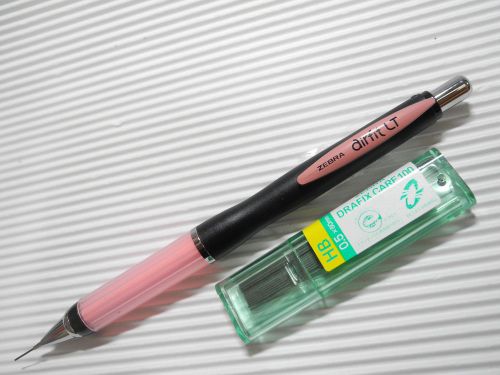 NEW Zebra MA61 0.5mm Mechanical pencil free pencil leads Magenta(Japan)