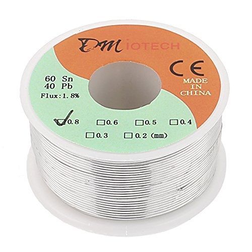 DMiotech? 0.8mm 150G 60/40 Rosin Core Tin Lead Roll Soldering Solder Wire