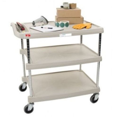 Metro polymer mycart 3-shelf gray - 18&#034; x 32&#034;x 35-3/8&#034;h for sale