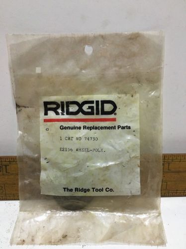 THE RIDGID TOOL COMPANY 74730 E2156 wheel-polyethylene REPLACEMENT PARTS