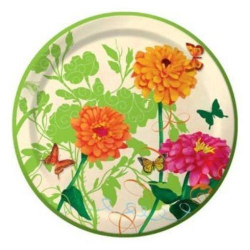 Green Style Viva Green 9 Inch Paper Plates