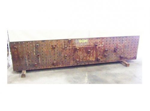 133” x 28” x 24” Angle Plate Work Holding Fixture