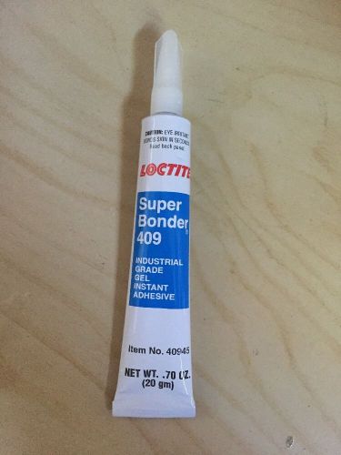 Loctite 40945 409 Super Bonder Instant Adhesive, General Purpose Gel