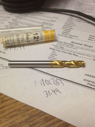 .2210&#034; #2 hsco tin stub drill for sale