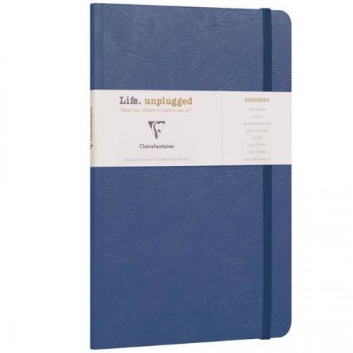 Clairefontaine Roadbook Blue Ruled 6 x 8.25 Notebook