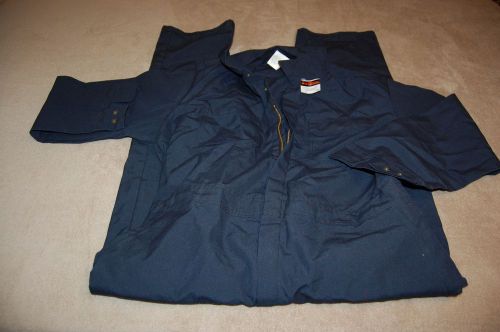 Size 54 Coveralls Flame Resistant Blue Overalls