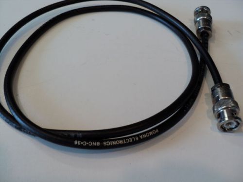 Pomona 2249-C-60 Coaxial Cable Assembly BNC Male to Male 60&#034;L - YOU GET 2 PIECES