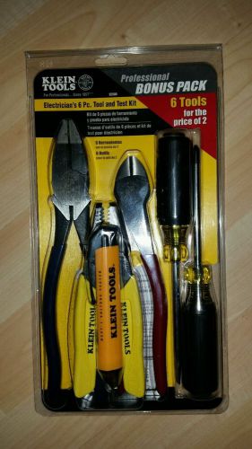 Klein Tools  Electrician Tool and Test Kit (6-Piece) NEW. GREAT VALUE !!!!!