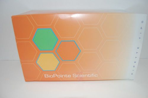 Biopointe scientific pipette tips 10 ul to 1000ul box of 960 tips for sale