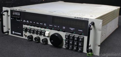Harris Radio R-2368 V3/URR LF/MF/HF Receiver for Parts or Repair