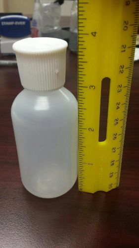 Squeeze Bottle with Flip Top Cap, 16 pack of 1 oz