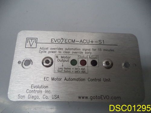EVO/ECM-ACU+ Series 1 Automation Control Unit
