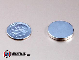6pcs Super Strong Neodymium Rare earth Magnet Disc 3/4&#034; dia. x 1/10&#034; thick