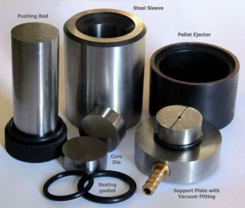 25mm id harden steel vacuum pellet press dry pressing die set mold for sale