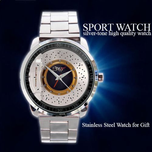Corvette Brake Disc Clock Sport Metal Watch