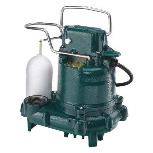 ZOELLER M53 Sump Pump, 3/10HP, 1-1/2In NPT, 19ft Max, FREE SHIPPING, $7D$