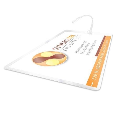 Gbc heatseal longlife thermal laminating pouches, luggage tag size, 10 mil, 100 for sale
