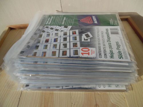 Avery Slide Pages, 78610, PP22-10, 2&#034;x 2&#034; 5,1cm x 5,1cm, 24 packs of 10 pages