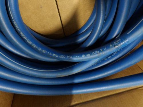 Custom Length Parker 801-12-BLU Push-Lok Hose NEW 3/4&#034;IDX1&#034;OD 200PSI (1&#039;=QTY 1)