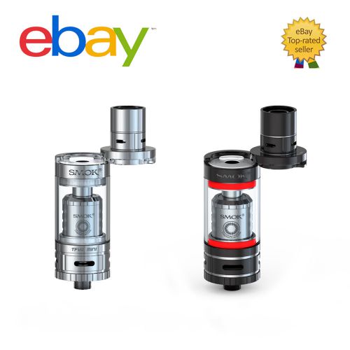 Authentic smok tfv4 mini subohm vaporizer tank full kit atomizer black / silver for sale