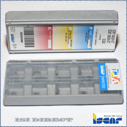 SOMT 060204 DT IC328 ISCAR *** 10 INSERTS *** FACTORY PACK ***