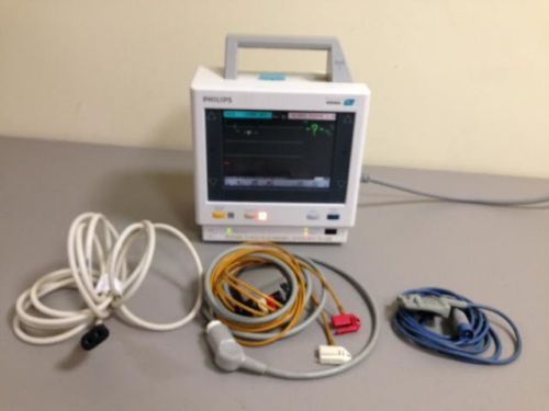 Philips M3 M3046A Patient Monitor with SPO2  ECG