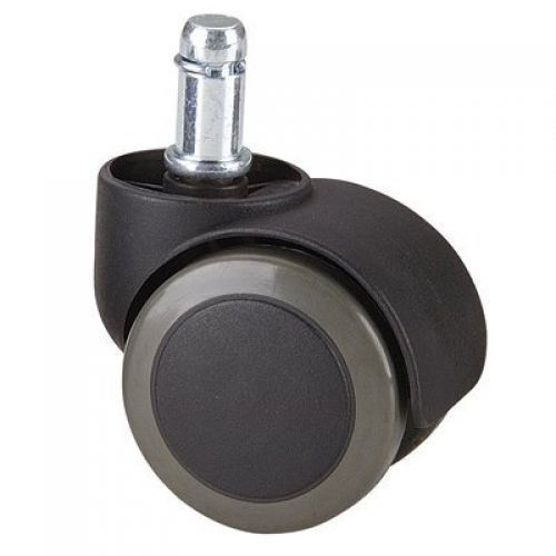 Rolland Office Chair Caster Wheel for Hardwood Floor - Stem Diameter: 11mm, Stem