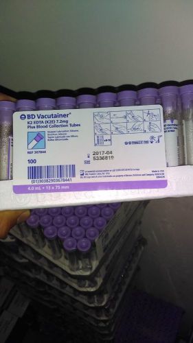 Lavender EDTA BD Brand Hemogard blood collection Bulk