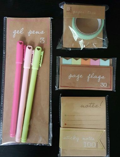 Target dollar one spot stationary set