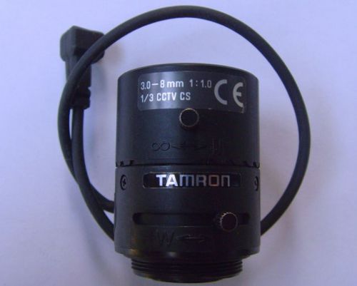 1PCS USED GOOD Tamron 3.0-8mm F1.0 13VG308AS CCTV Lens #C1LB