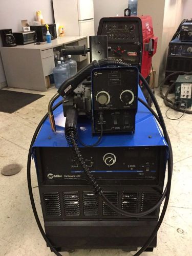 Miler deltaweld 452 mig welder complete pkg for sale