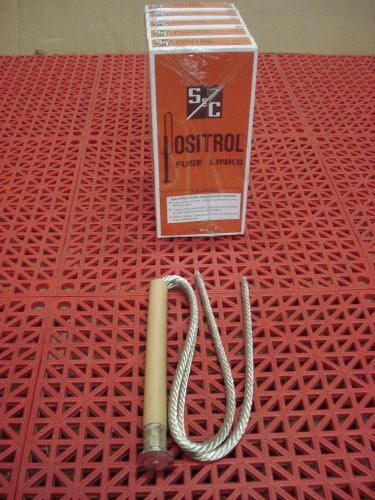 Lot of 5 S&amp;C Positrol Fuse Links 200A Universal  64200R1 Standard Speed  23&#034; NEW